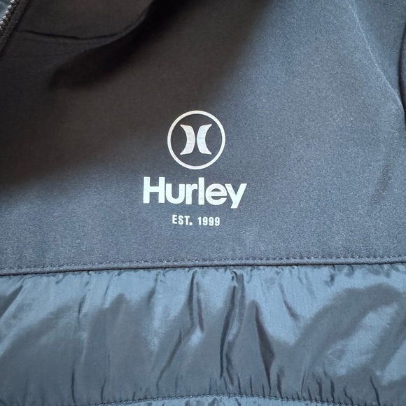Hurley Men's Black Jacket size Medium - Picture 5 of 14